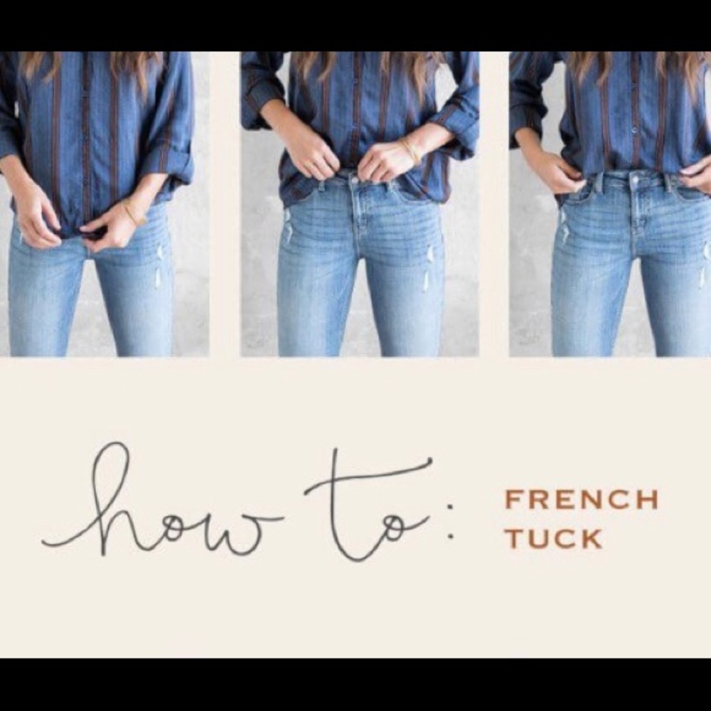 Brief example of the French tuck